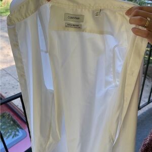 Calvin Klein White Dress Shirt